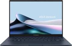 Ноутбук Asus Zenbook 14 OLED UX3405MA-QD489 Core Ultra 5 125H 16Gb SSD1Tb Intel Arc 14" OLED FHD+ (1920x1200) noOS blue WiFi BT Cam Bag (90NB11R1-M00ST0)