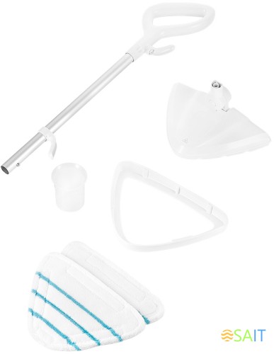 Швабра паровая Kitfort КТ-1049 1300Вт белый