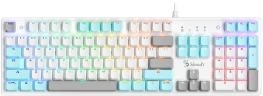 Клавиатура A4Tech Bloody S520N механическая белый USB for gamer LED