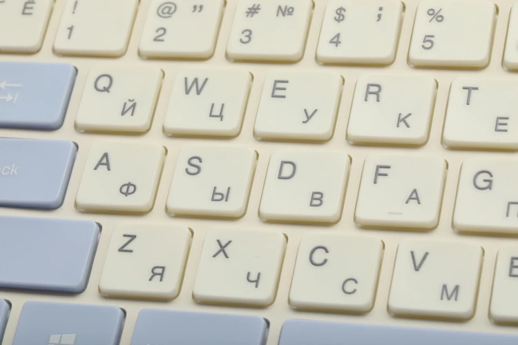 Клавиатура + мышь Acer OCC205 клав:белый/голубой мышь:белый/голубой USB беспроводная slim Multimedia (ZL.ACCEE.00C)