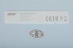 Клавиатура + мышь Acer OCC205 клав:белый/голубой мышь:белый/голубой USB беспроводная slim Multimedia (ZL.ACCEE.00C)