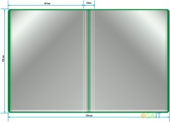 Папка с 30 прозр.вклад. Бюрократ -BPV30GRN A4 пластик 0.65мм торц.карм с бум. встав зеленый