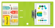 Папка-регистратор Silwerhof 355051 A4 70мм полифом салатовый