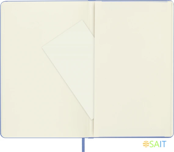 Блокнот Moleskine CLASSIC QP062B42 Large 130х210мм 240стр. нелинованный твердая обложка голубая гортензия