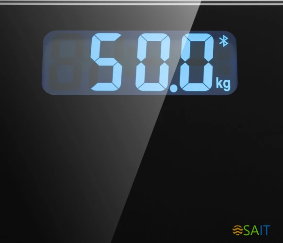 Весы напольные электронные Kitfort КТ-805 макс.180кг черный