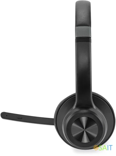 Наушники с микрофоном Оклик HS-L800 черный 1.8м накладные оголовье (1978719)
