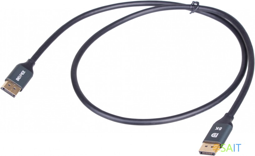 Кабель Ultra HD DisplayPort (m) DisplayPort (m) 1м черный (пакет)