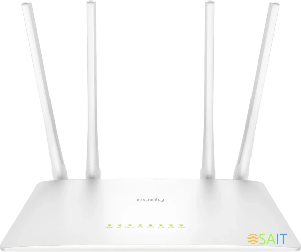 Роутер беспроводной Cudy WR300S N300 10/100BASE-TX белый