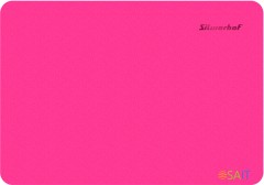 Доска для лепки Silwerhof 957012 Neon прямоугольная A5 пластик 1мм розовый