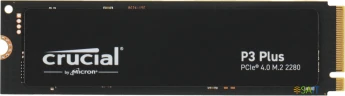 Накопитель SSD Crucial PCIe 4.0 x4 500GB CT500P3PSSD8 P3 Plus M.2 2280