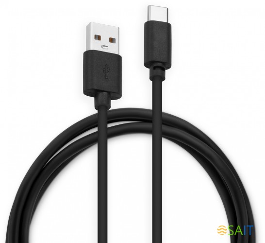 Кабель Buro BHP USB-C 1M USB (m)-USB Type-C (m) 1м черный