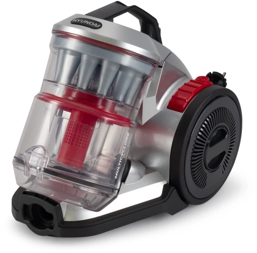 Пылесос Hyundai HYV-C2950 2400Вт серебристый/красный
