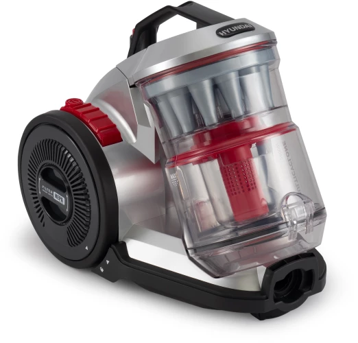 Пылесос Hyundai HYV-C2950 2400Вт серебристый/красный