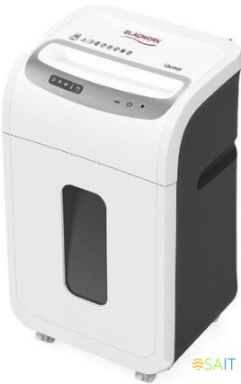 Шредер Gladwork Laureat P-25HCD серый (секр.P-4) фрагменты 25лист. 27лтр. скрепки скобы пл.карты CD