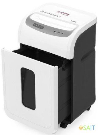 Шредер Gladwork Laureat P-25HCD серый (секр.P-4) фрагменты 25лист. 27лтр. скрепки скобы пл.карты CD