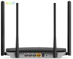 Роутер беспроводной Mercusys AC12G AC1200 10/100/1000BASE-TX черный