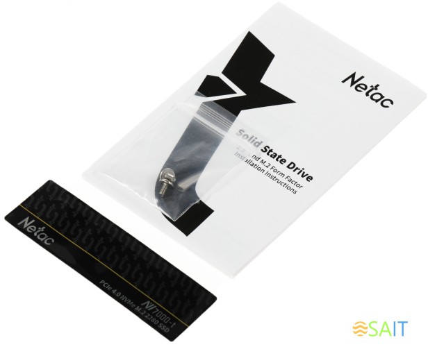 Накопитель SSD Netac PCIe 4.0 x4 1TB NT01NV7000t-1T0-E4X NV7000-t M.2 2280