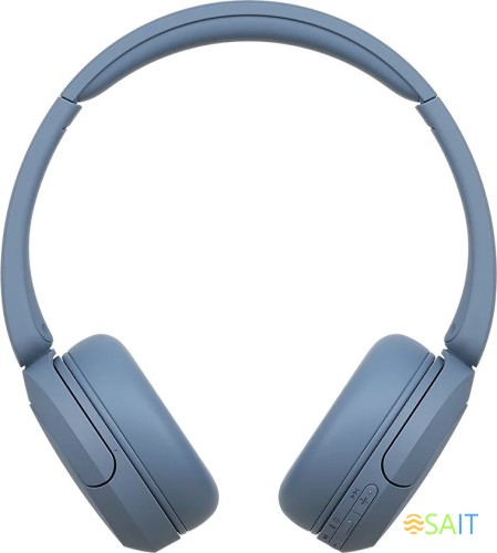 Наушники накладные Sony WH-CH520 синий беспроводные bluetooth оголовье (WH-CH520/L)