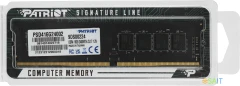Память DDR4 16GB 2400MHz Patriot PSD416G24002 Signature RTL PC4-19200 CL17 DIMM 288-pin 1.2В dual rank Ret