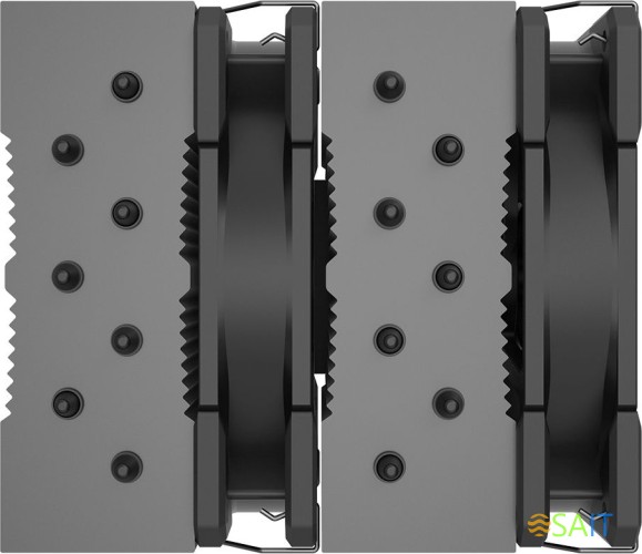 Устройство охлаждения(кулер) ID-Cooling SE-207-XT Soc-AM5/AM4/1200/1700/1851 черный 4-pin 15-35dB Al+Cu 280W 1190gr Ret (SE-207-XT BLACK)