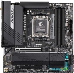 Материнская плата Gigabyte B650M AORUS ELITE AX SocketAM5 AMD B650 4xDDR5 mATX AC`97 8ch(7.1) 2.5Gg RAID+HDMI+DP
