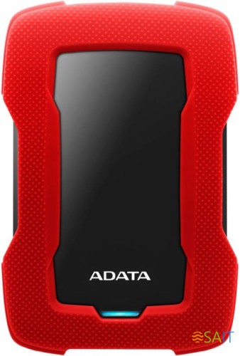 Жесткий диск A-Data USB 3.0 2Tb AHD330-2TU31-CRD HD330 DashDrive Durable 2.5" красный