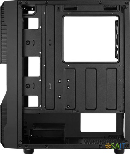 Корпус Aerocool Menace Saturn FRGB-G-BK-v1 черный без БП ATX 7x120mm 2x140mm 2xUSB3.0 audio bott PSU