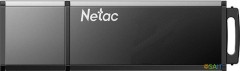 Флеш Диск Netac 64Gb U351 NT03U351N-064G-30BK USB3.0 серый