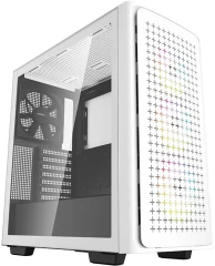 Корпус Deepcool CK560 WH белый без БП ATX 3x120mm 4x140mm 2xUSB3.0 audio bott PSU