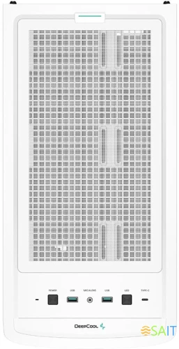 Корпус Deepcool CK560 WH белый без БП ATX 3x120mm 4x140mm 2xUSB3.0 audio bott PSU