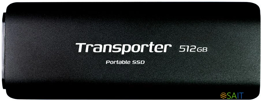 Накопитель SSD Patriot USB-C 512GB PTP512GPEC Transporter 2.5" черный