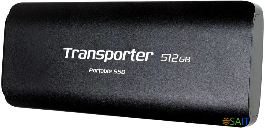 Накопитель SSD Patriot USB-C 512GB PTP512GPEC Transporter 2.5" черный