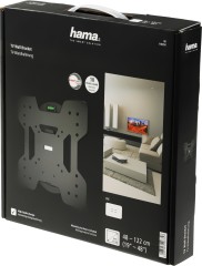 Кронштейн для телевизора Hama FIX TV Premium черный 19"-48" макс.25кг настенный
