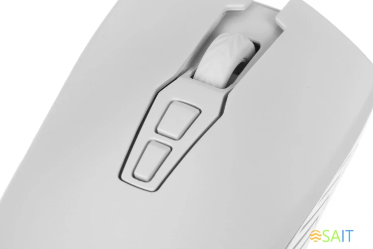 Мышь Defender Pandora GM-502 белый оптическая 3200dpi silent беспров. USB 6but (52502)