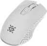 Мышь Defender Pandora GM-502 белый оптическая 3200dpi silent беспров. USB 6but (52502)