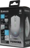 Мышь Defender Pandora GM-502 белый оптическая 3200dpi silent беспров. USB 6but (52502)