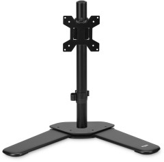 Кронштейн для мониторов ЖК Buro M071 черный 15"-32" макс.8кг крепление к столешнице поворот и наклон