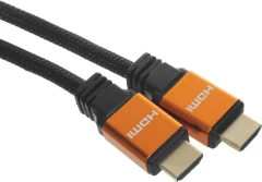 Кабель аудио-видео HDMI (m)/HDMI (m) 1.8м. феррит.кольца позолоч.конт. черный