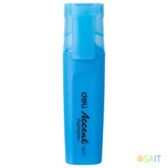 Набор текстовыделителей Deli Accent ES621BLUE-P Delight скошенный пиш. наконечник 1-5мм синий (10шт.)