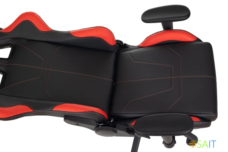 Кресло игровое Zombie VIKING 5 AERO черный/красный эко.кожа с подголов. крестов. пластик