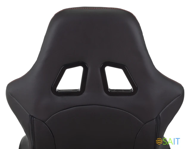 Кресло игровое Zombie VIKING 5 AERO черный/красный эко.кожа с подголов. крестов. пластик