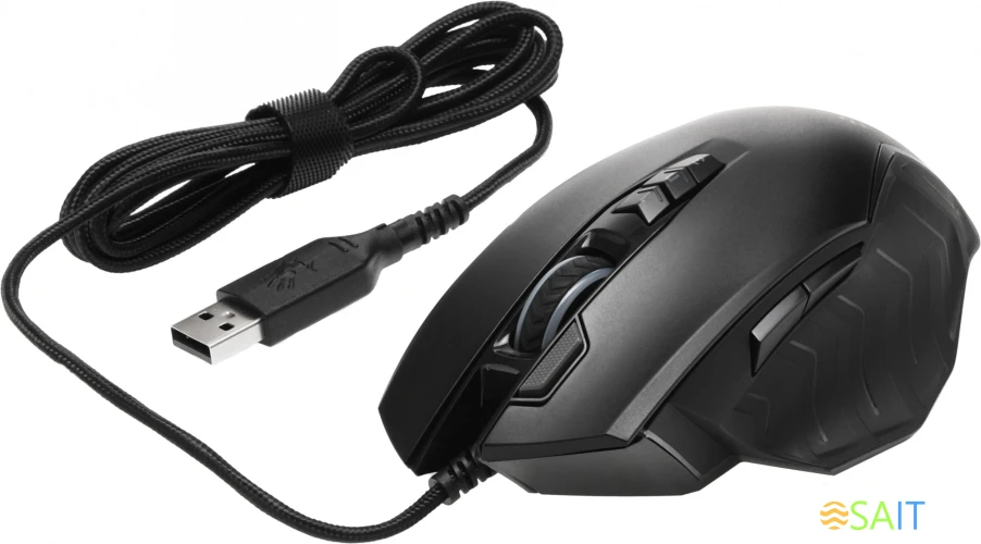 Мышь A4Tech Bloody J95s черный оптическая 8000dpi USB 9but (J95S STONE BLACK ACTIVATED)