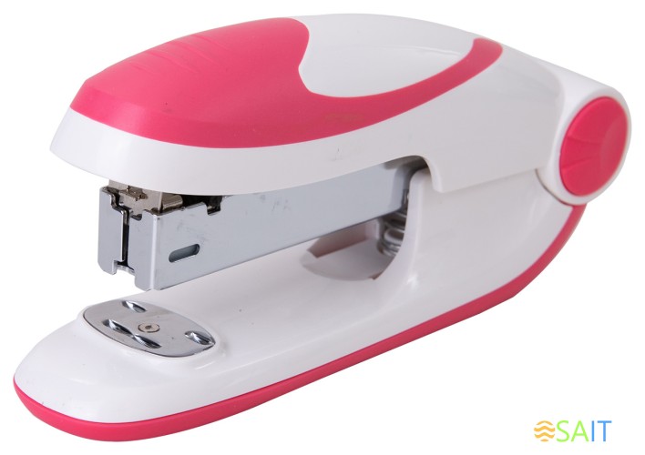 Степлер Deli E0319 Essential 24/6 26/6 (25листов) ассорти 100скоб коробка