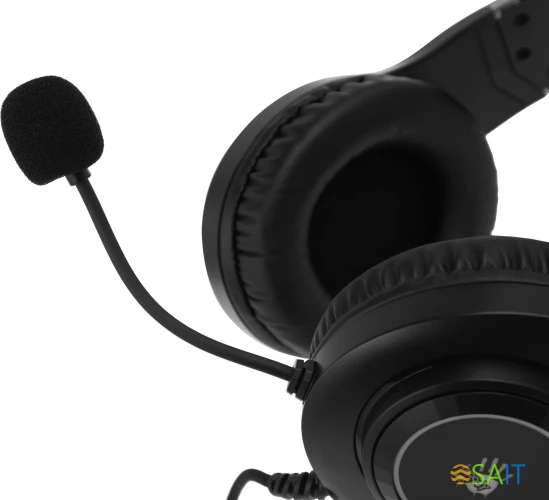 Наушники с микрофоном A4Tech Bloody G220S черный 2м мониторные USB оголовье (G220S USB/ BLACK)