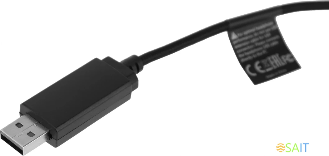 Наушники с микрофоном A4Tech Bloody G220S черный 2м мониторные USB оголовье (G220S USB/ BLACK)