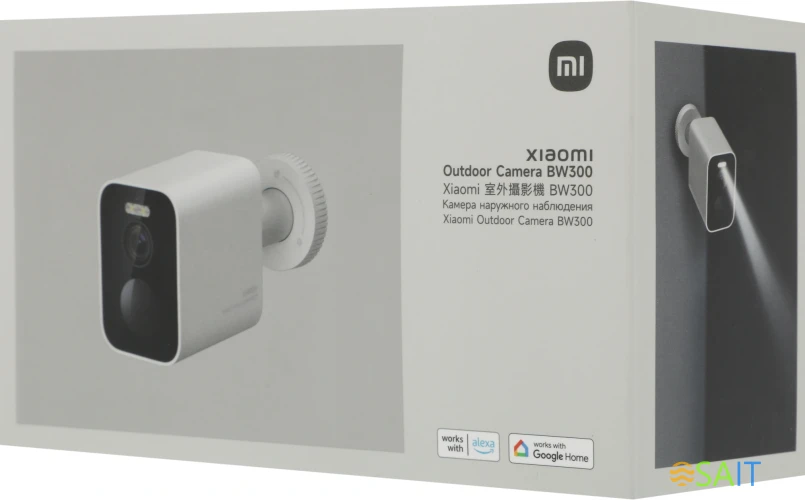 Камера видеонаблюдения IP Xiaomi Outdoor Camera BW300 Wi-Fi 3.13-3.13мм цв. корп.:белый/черный (BHR8303GL)