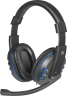 Defender Игровая гарнитура Warhead G-160 черный+синий, кабель 2,5 м Defender Warhead G-160