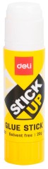 Клей-карандаш Deli EA20210 20гр корп.желтый ПВП дисплей картонный усиленный Stick UP