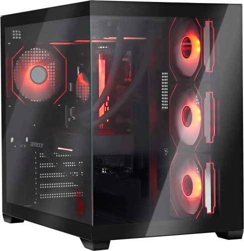 ПК Bloody BD-PC RAB84V2 TWR Ryzen 7 7700 (3.8) 32Gb SSD1Tb RTX5060TI 8Gb Windows 11 Home 64 2.5xGbitEth 750W черный (RUS) (2142127)