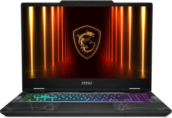 Ноутбук MSI Cyborg 15 B2RWFKG-025XRU Core 5 210H 16Gb SSD1Tb NVIDIA GeForce RTX 5060 8Gb 15.6" IPS FHD (1920x1080) FreeDOS black WiFi BT Cam (9S7-15Q342-025)